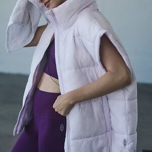 FP Movement by Free People bubble puffer white